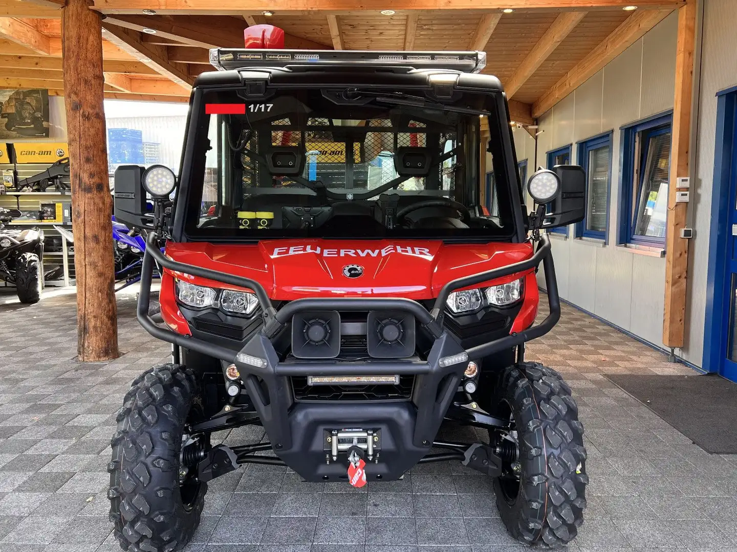 Can-Am Traxter 1000 Pro HD10 XU Einsatzfahrzeug Rouge - 2