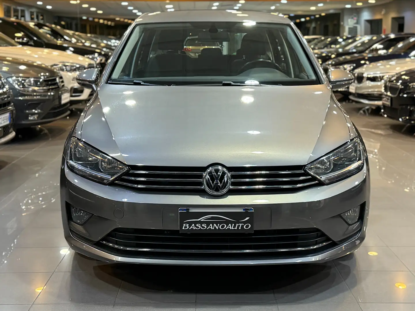 Volkswagen Golf Sportsvan 1.4 tsi R-LINE 125cv AUTO ! Gris - 2