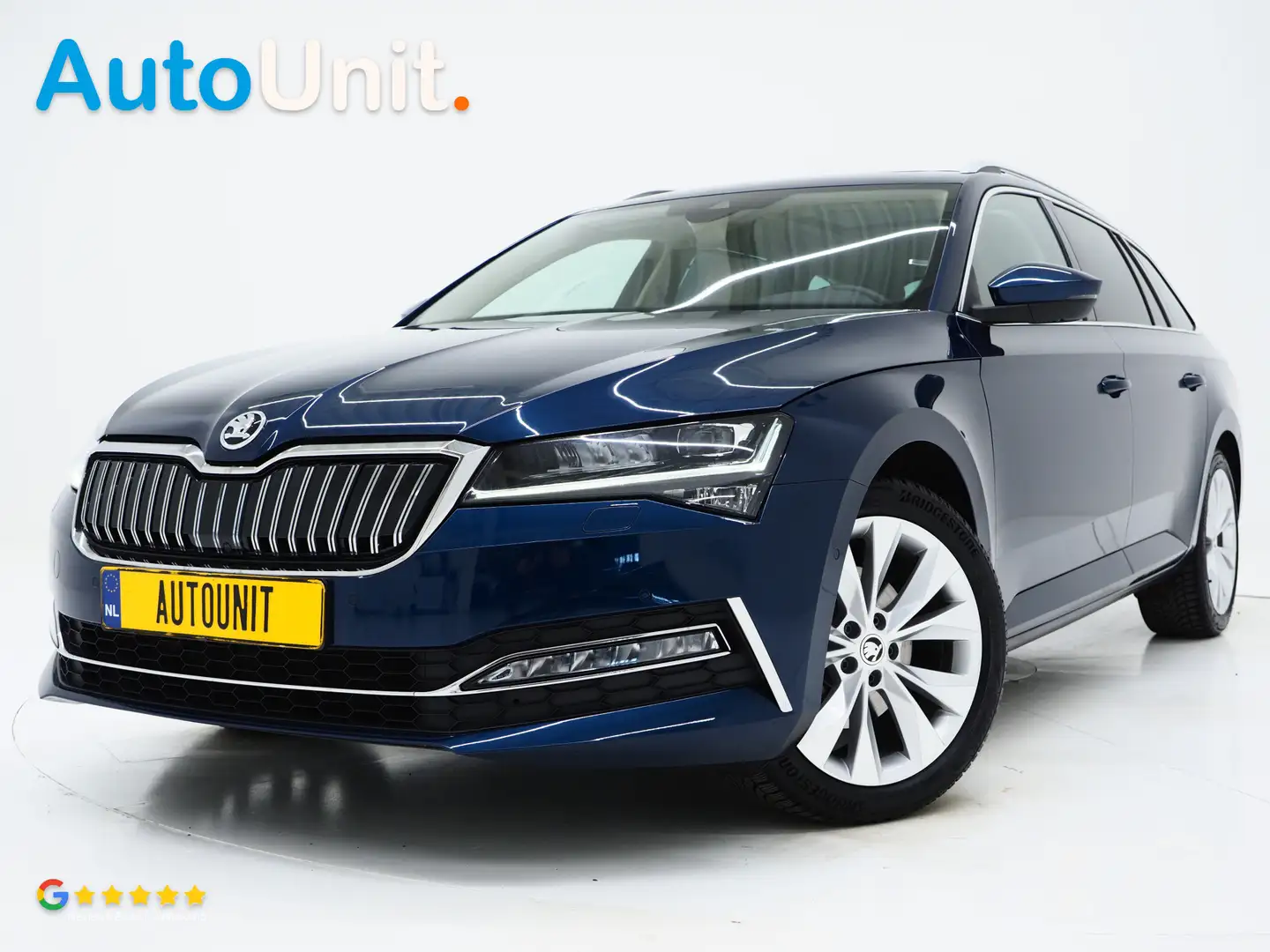Skoda Superb Combi 1.4 TSI iV 218PK | Panoramadak | Trekhaak | Blau - 1