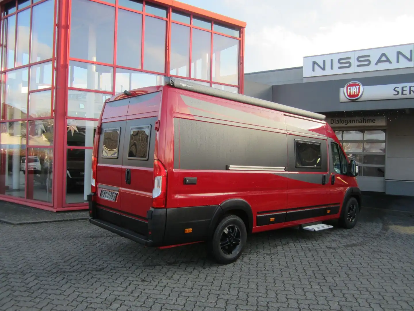 Robeta Womondo 636  Längsbetten Messepreis !! Rot - 2