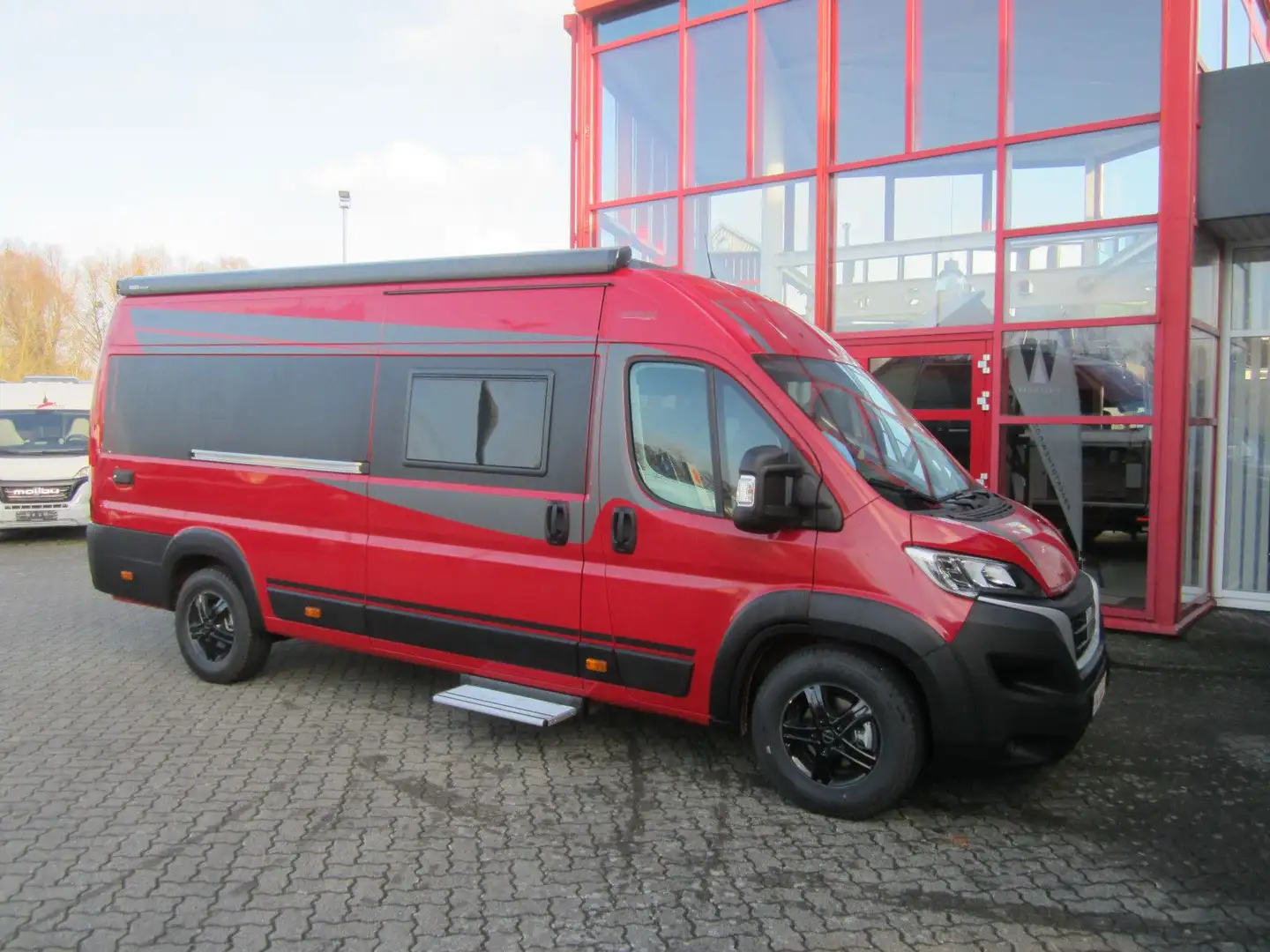 Robeta Womondo 636  Längsbetten Messepreis !! Rot - 1