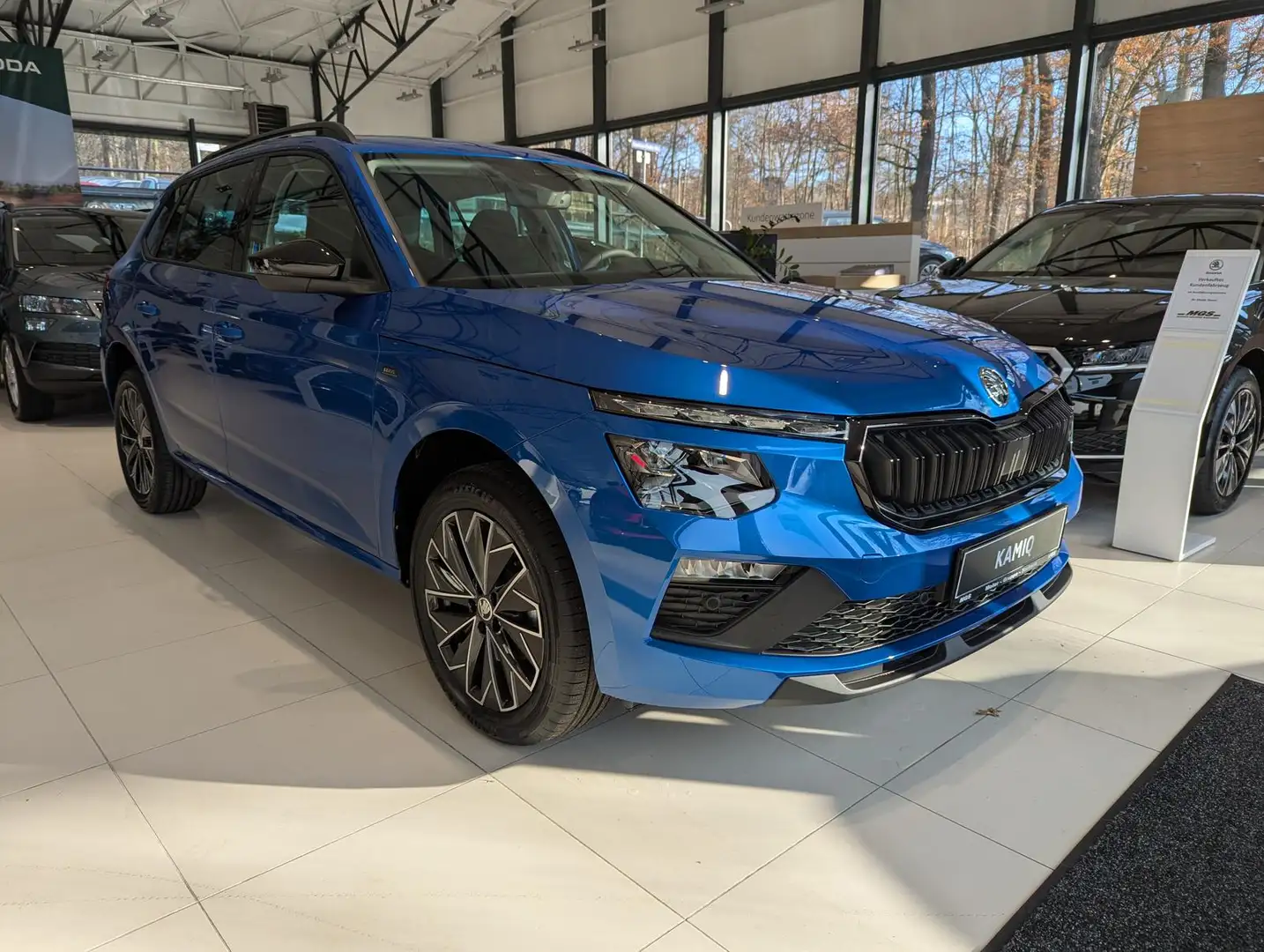 Skoda Kamiq 1.0 TSI DSG Drive Blau - 2