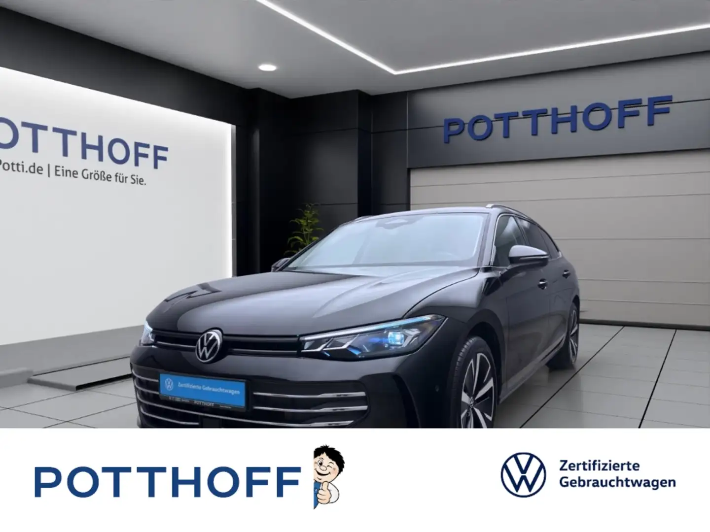 Volkswagen Passat Variant 1.5 eTSI DSG BUSINESS NAVI KAMERA ACC LED Schwarz - 1