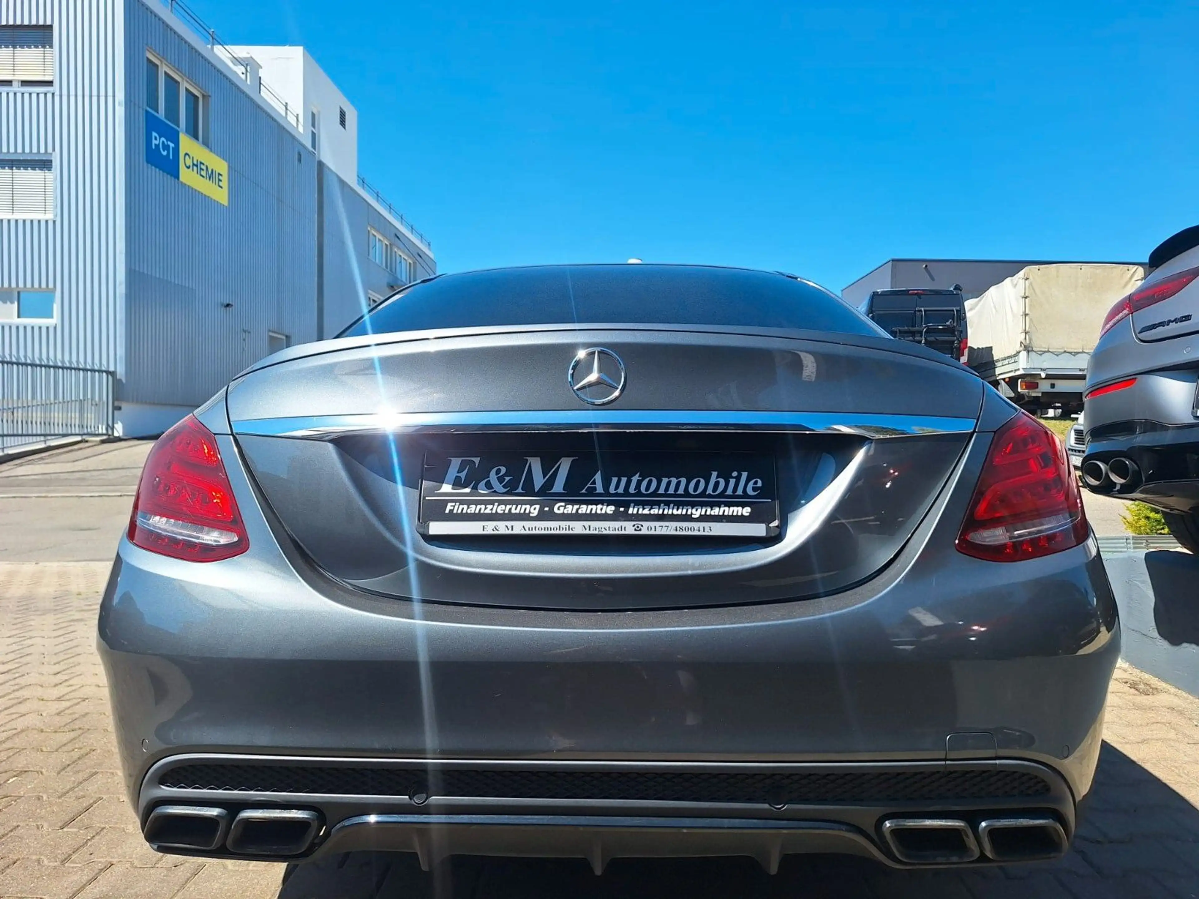 Mercedes-Benz C 63 AMG C*NIGHT PAKET*PANO*LEDER*SCHECKHEFT MB* — photo 11