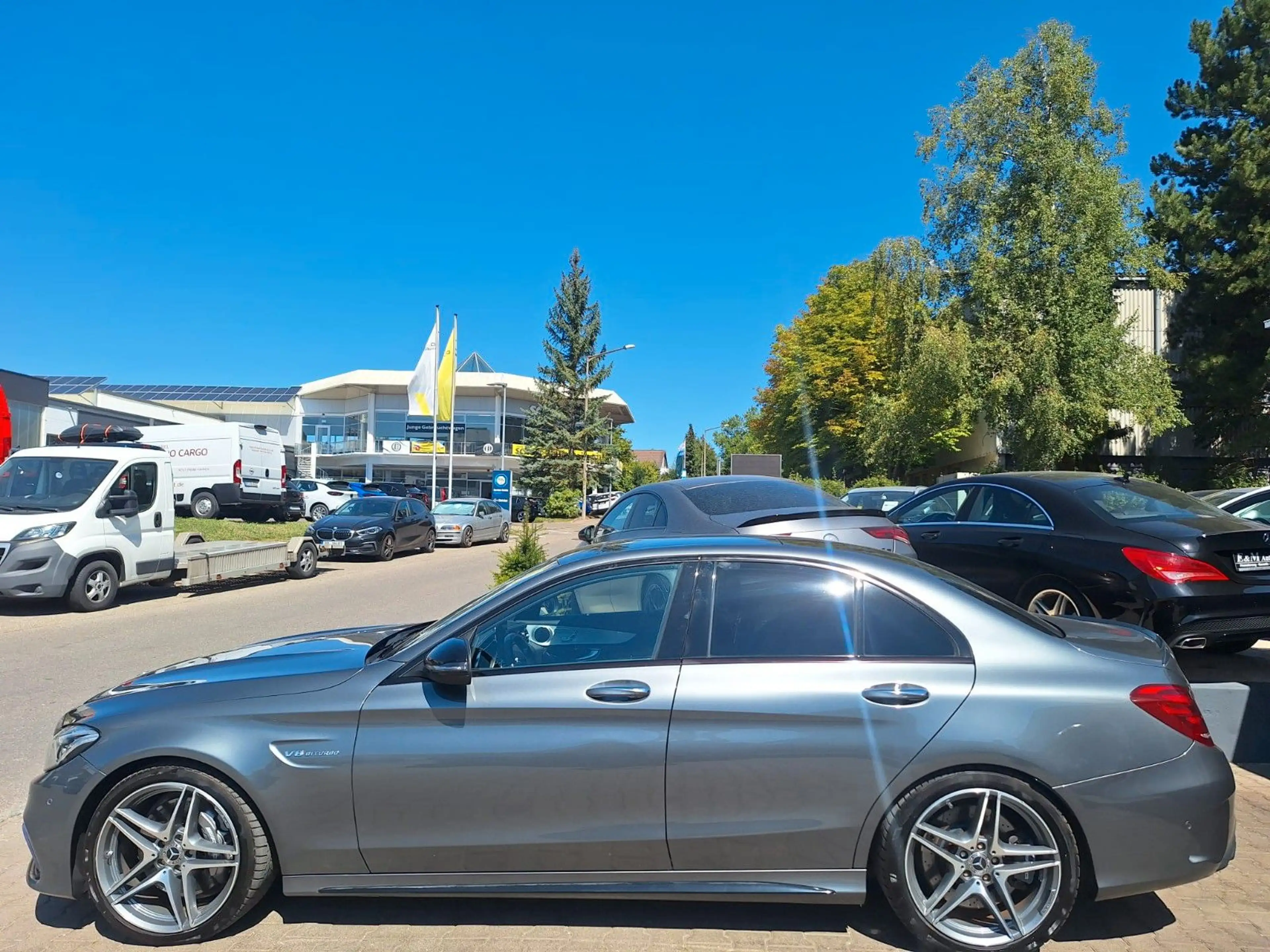 Mercedes-Benz C 63 AMG C*NIGHT PAKET*PANO*LEDER*SCHECKHEFT MB* — photo 14