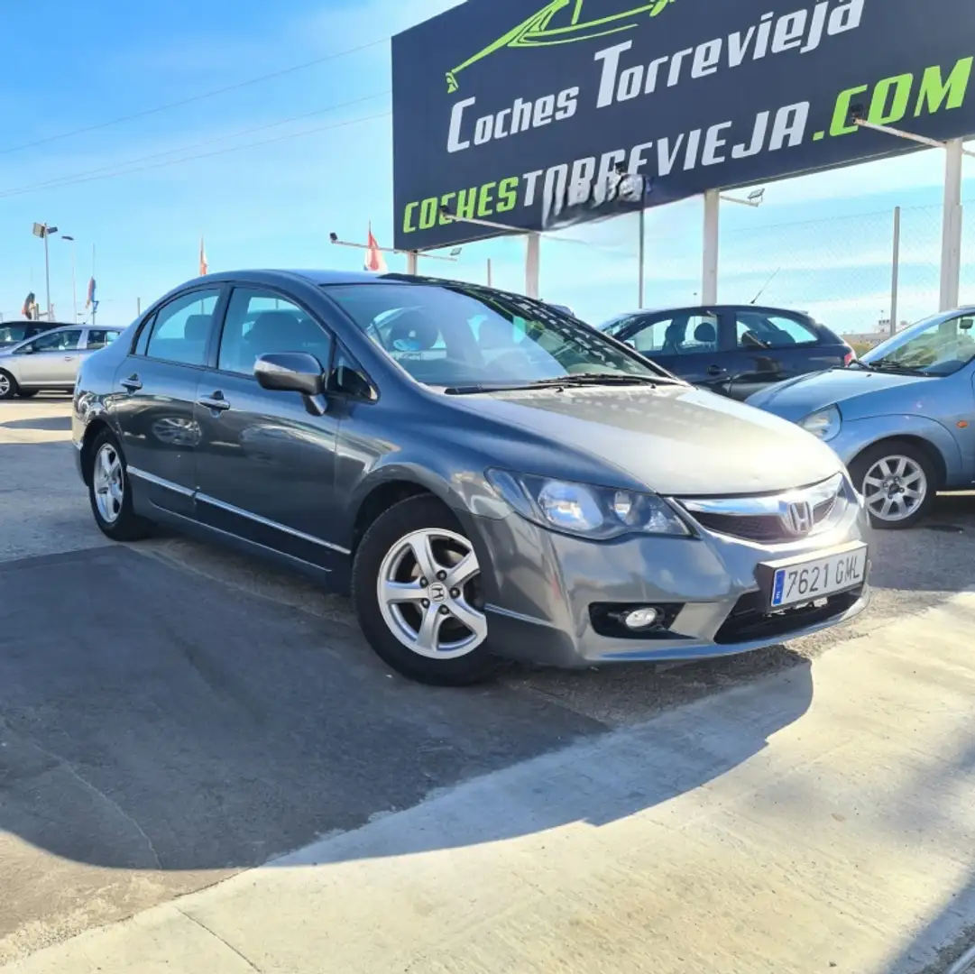 Honda Civic 1.3i-VTEC IMA CVT Gris - 1