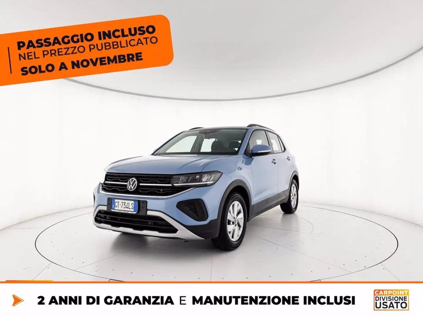 Volkswagen T-Cross 1.0 tsi life 115cv dsg Blu/Azzurro - 1