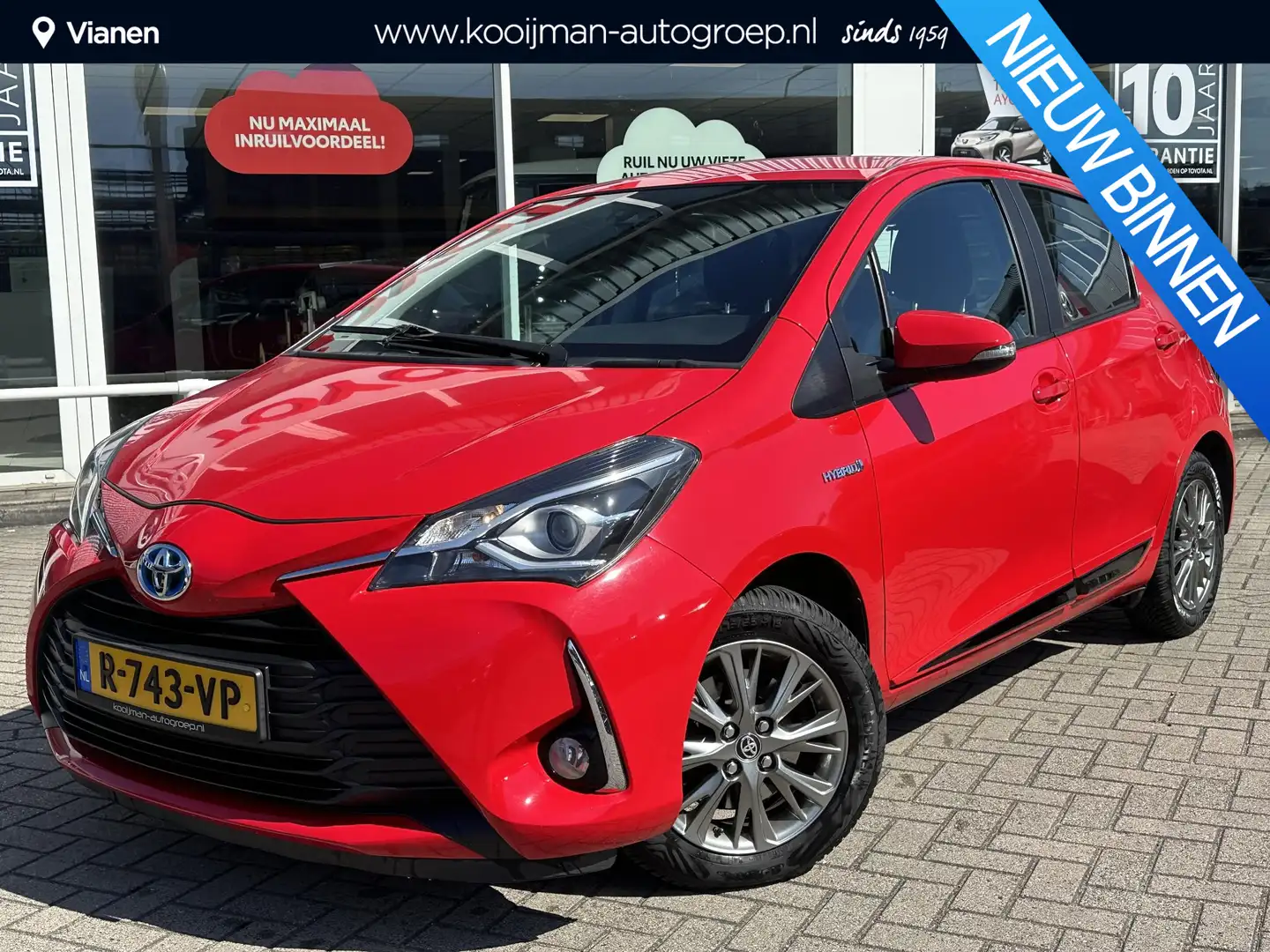 Toyota Yaris 1.5 Hybrid Aspiration Rosso - 1