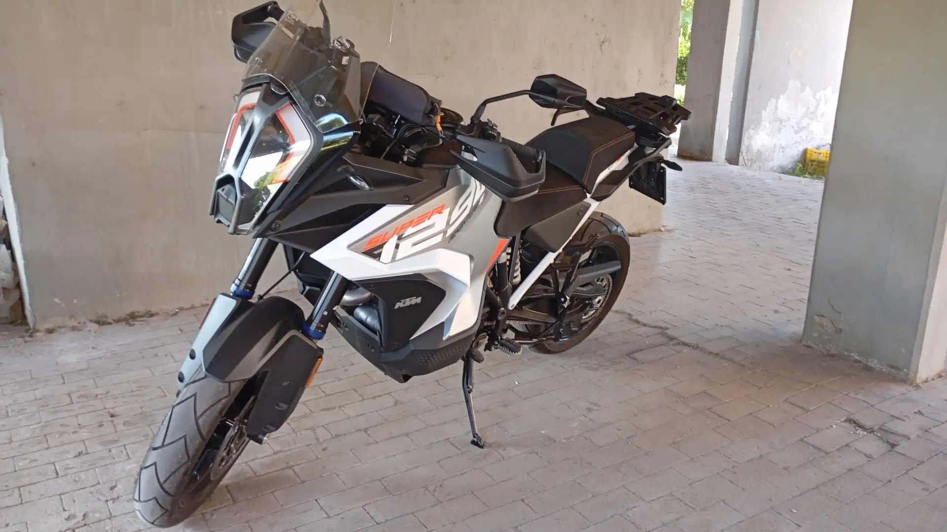 KTM 1290 Super Adventure s Biały - 1