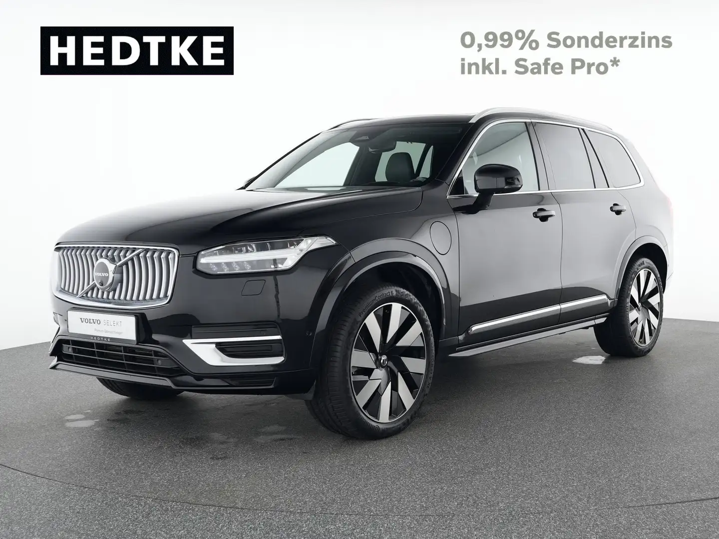 Volvo XC90 T8 Recharge AWD Ultra Bright 21"+AHK+360° Schwarz - 1