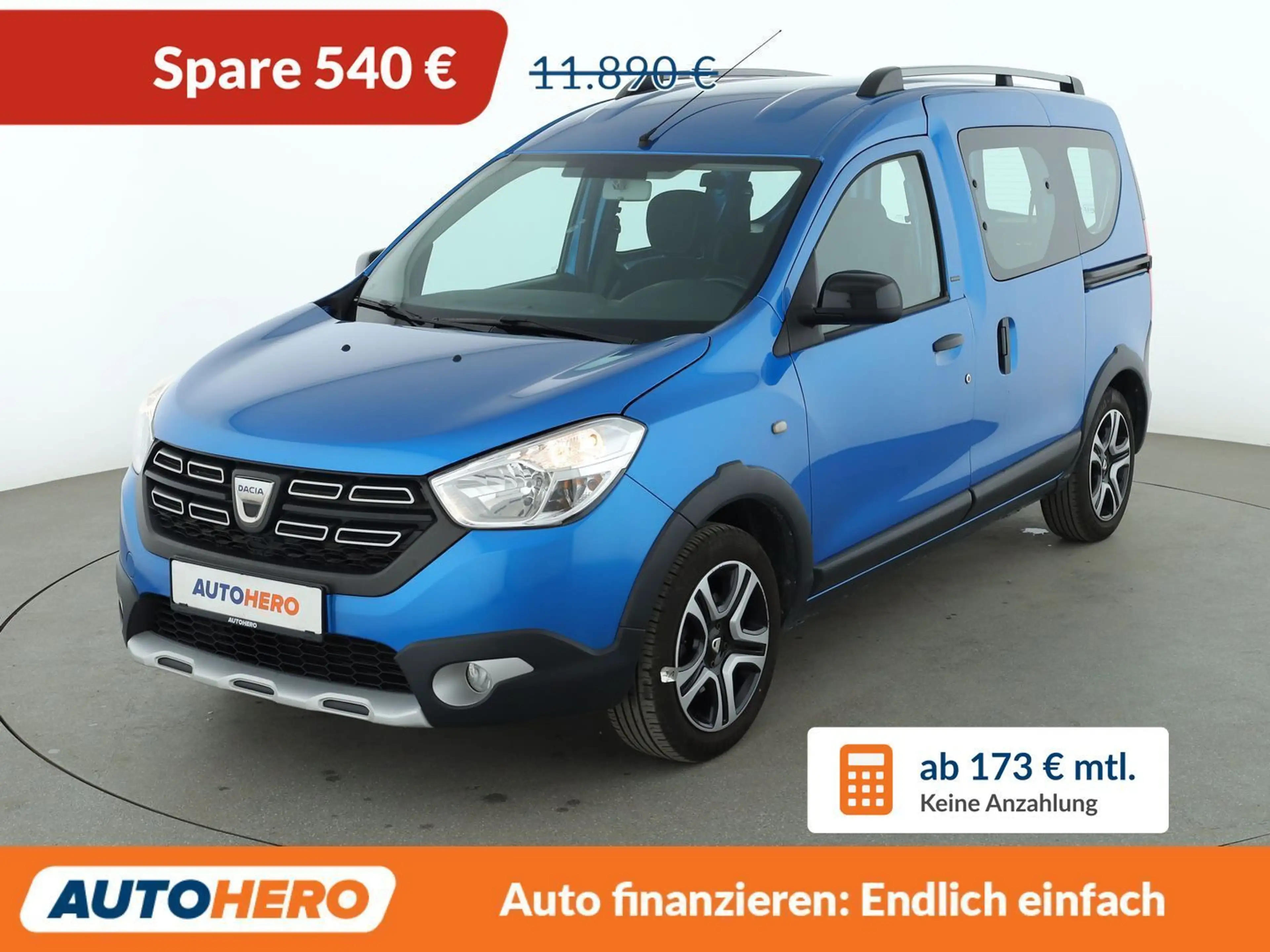 Dacia Dokker 1.2 TCe Stepway Celebration*NAVI*TEMPO*CAM*PDC*