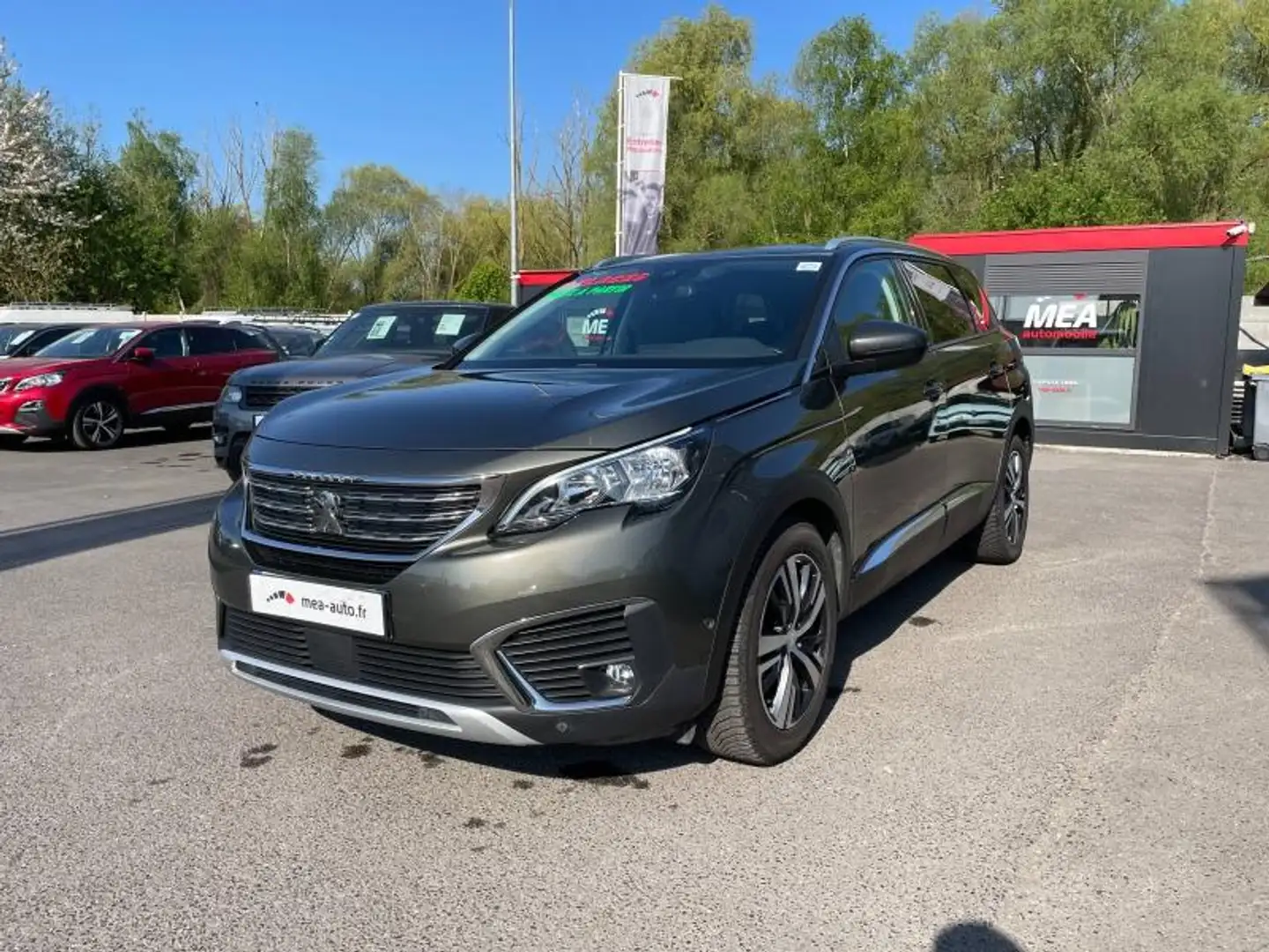 Peugeot 5008 2.0 BlueHDi 150ch Allure S\u0026S Gris - 1