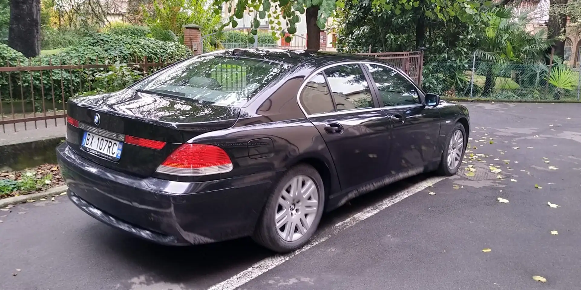 BMW 745 745i Cat E65 ASI solo 179000 Km Noir - 2