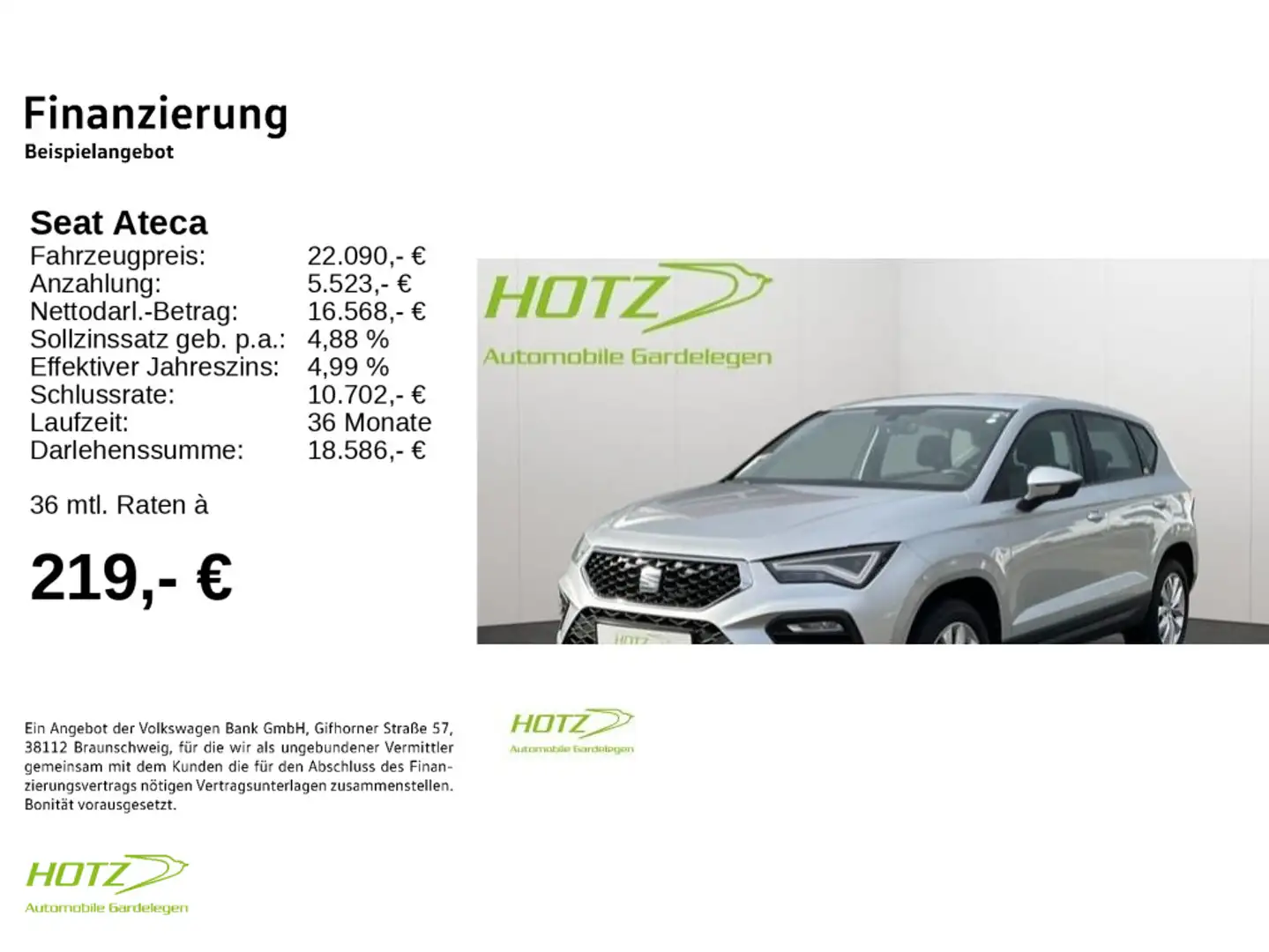 SEAT Ateca 1.5 TSI Style NAV/LED/GRA Zilver - 2