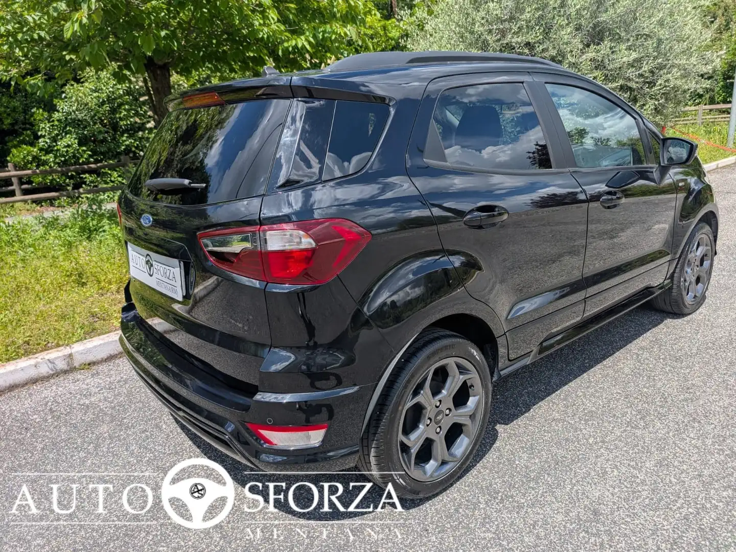 Ford EcoSport 1.0 Ecoboost ST-Line Tagliandata Nazionale E6d Nero - 2