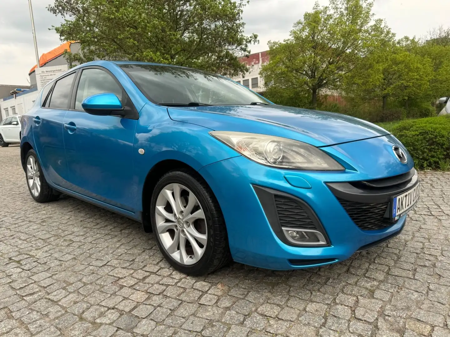 Mazda 3 Lim. Sports-Line Tüv Neu 1.Hand Blue - 2