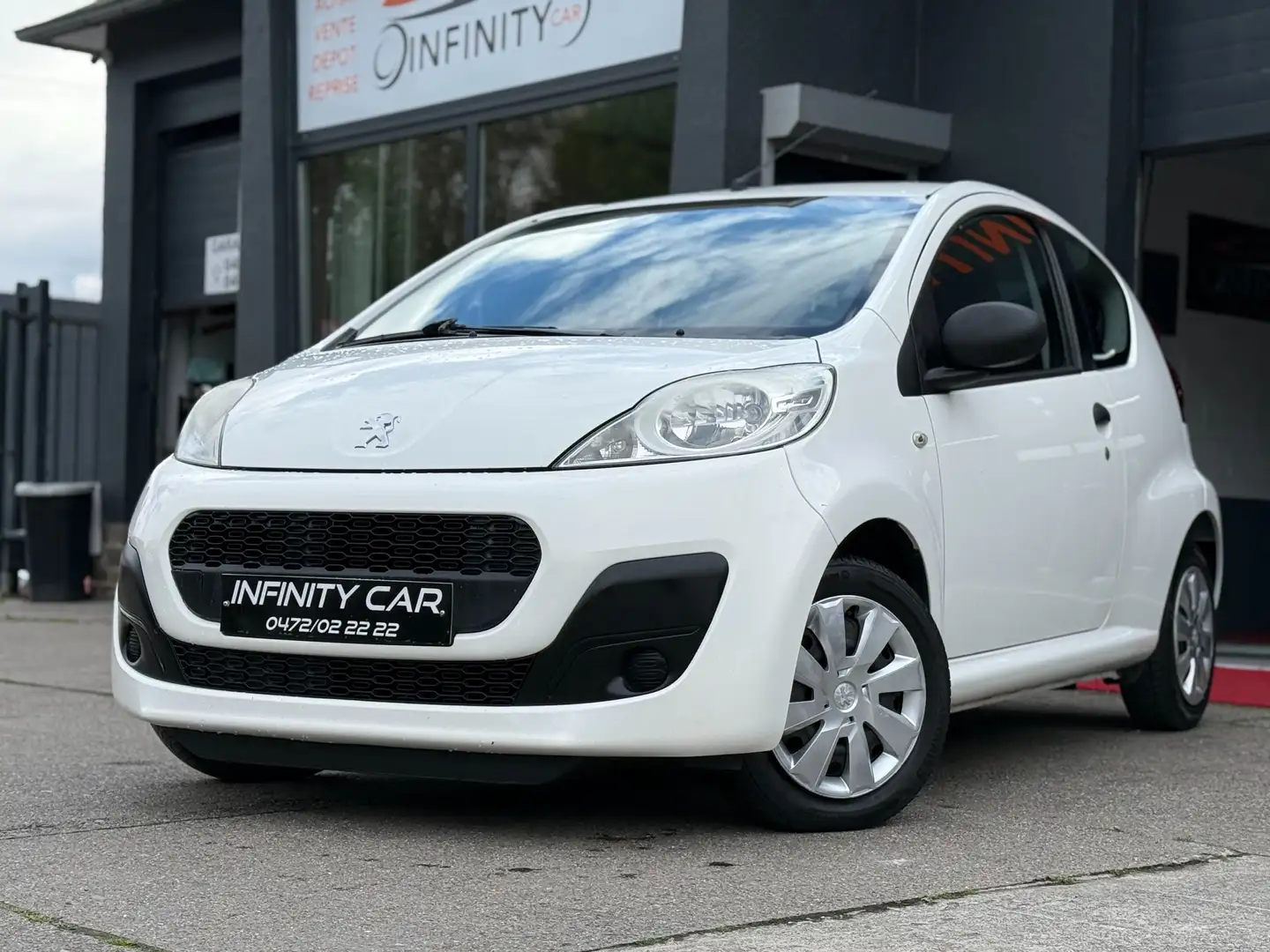Peugeot 107 1.0i Active Blanc - 2