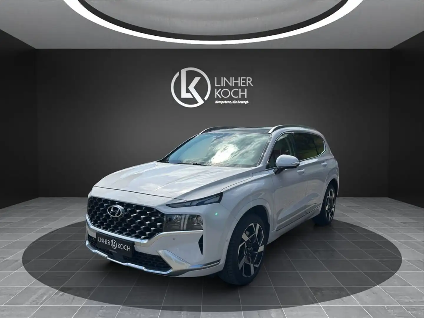 Hyundai SANTA FE Luxury Line 4WD ''PANO+HEADUP+LEDER'' Weiß - 1