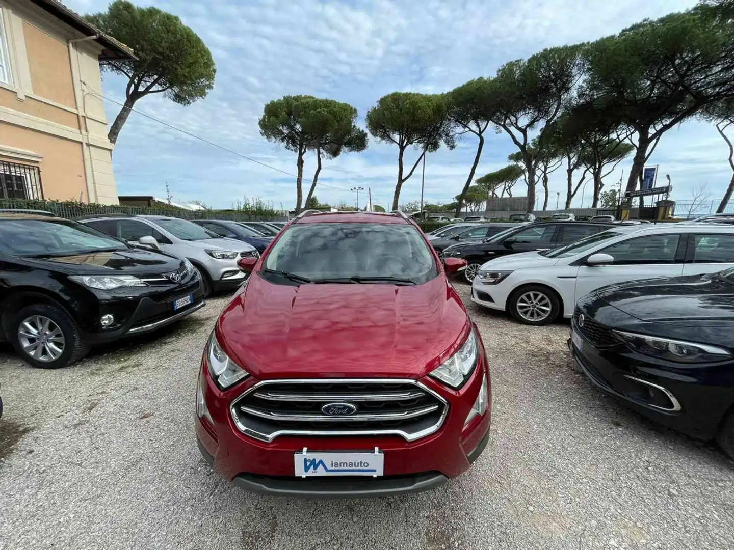 Ford EcoSport 1.2EcoBoost,Bluetooth,CruiseControl,ClimaAuto Red - 2