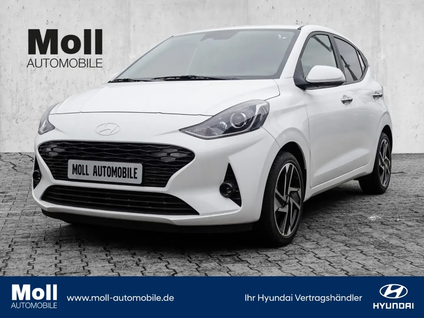 Hyundai i10 Prime Smart-Key Navi Apple CarPlay & Android Auto Weiß - 1