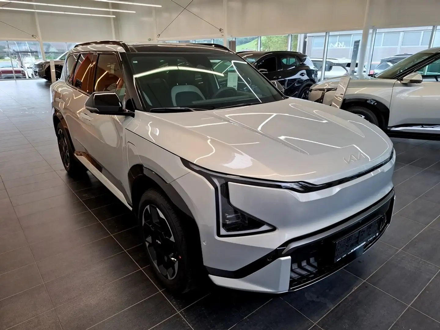 Kia EV5 265 AWD 81,4kWh GT-Line Panoramadach Silber - 2