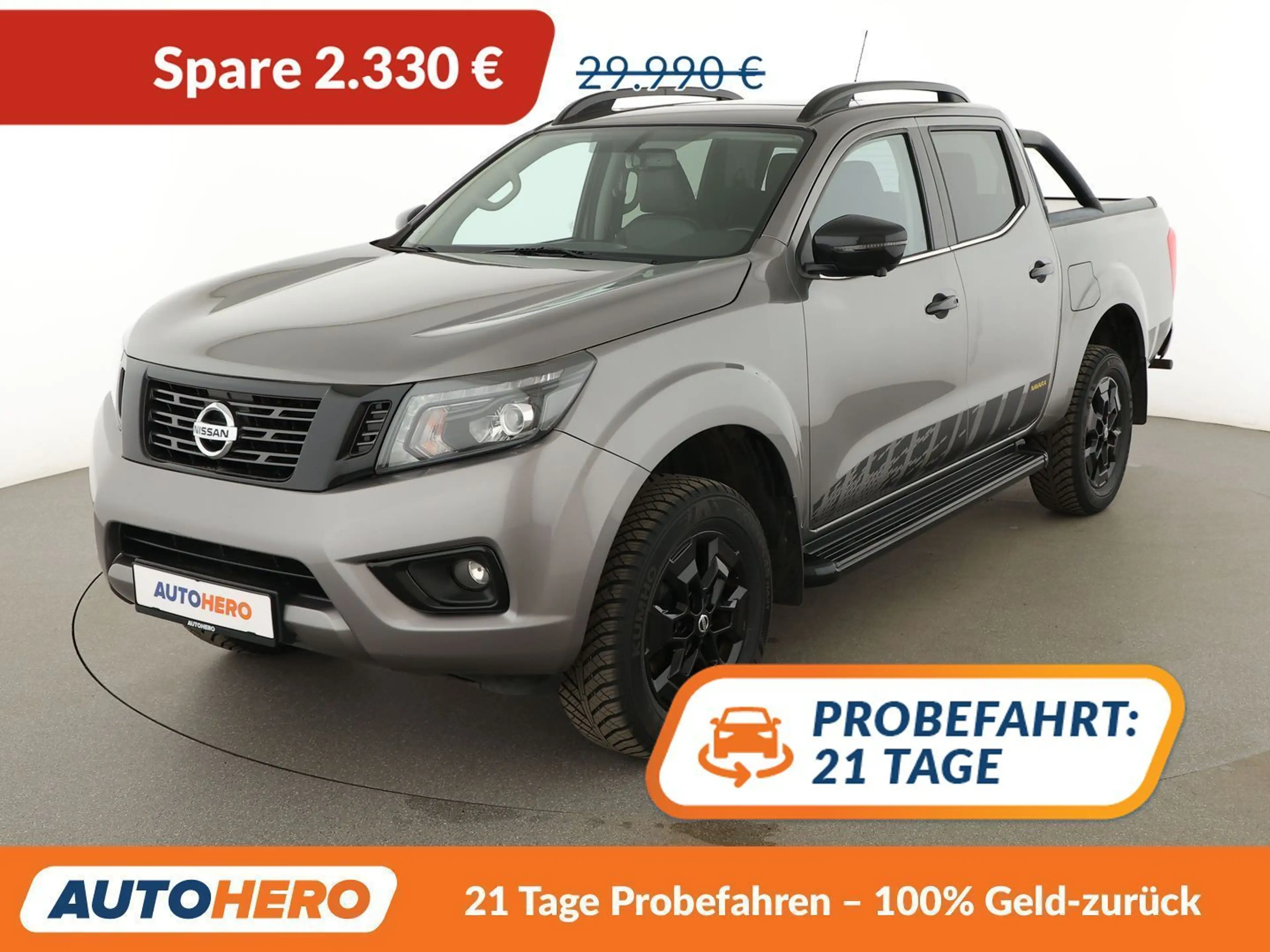 Nissan Navara 2.3 dCi N-Guard Double Cab 4x4 Aut.*NAV*TEMP*CAM*