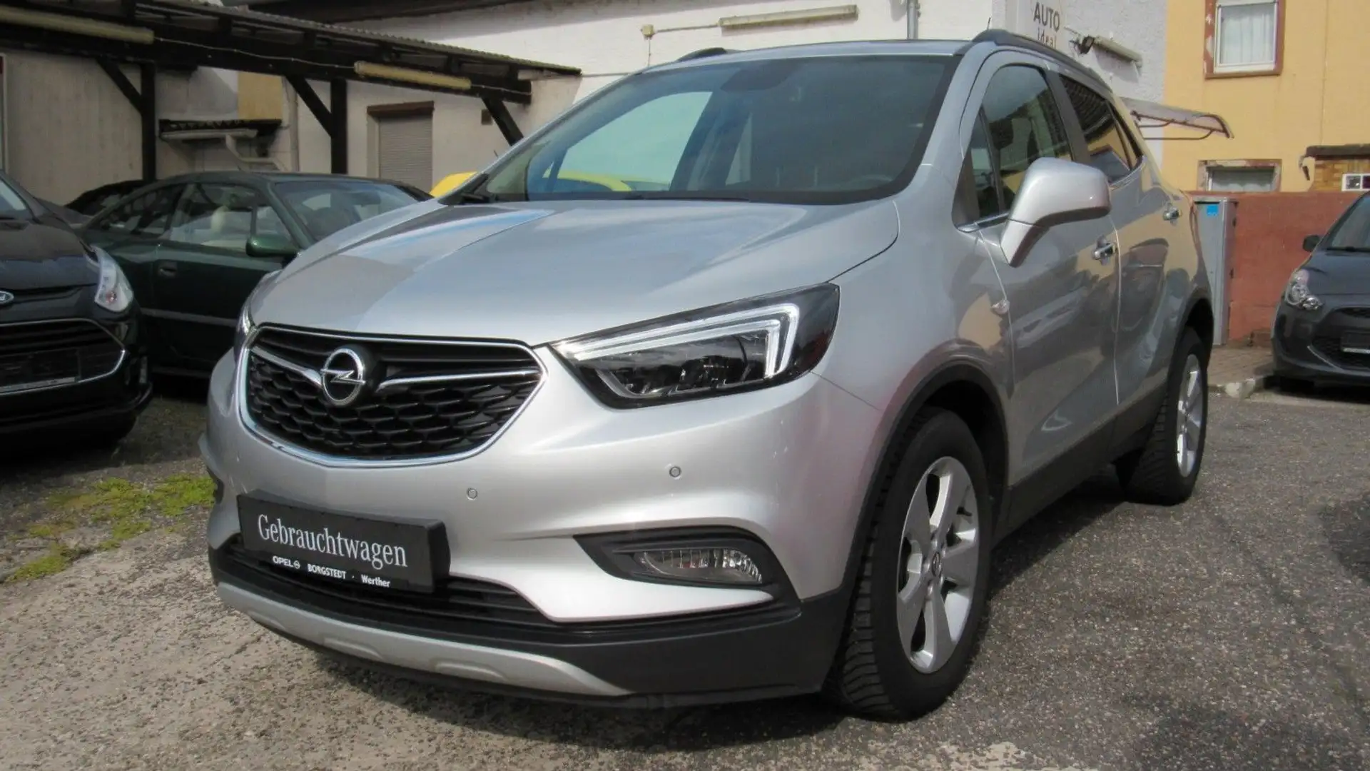 Opel Mokka X 1.4 Turbo INNOVATION Automatik*1.Hand* Plateado - 1