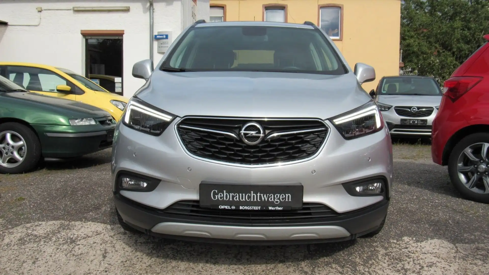 Opel Mokka X 1.4 Turbo INNOVATION Automatik*1.Hand* Plateado - 2
