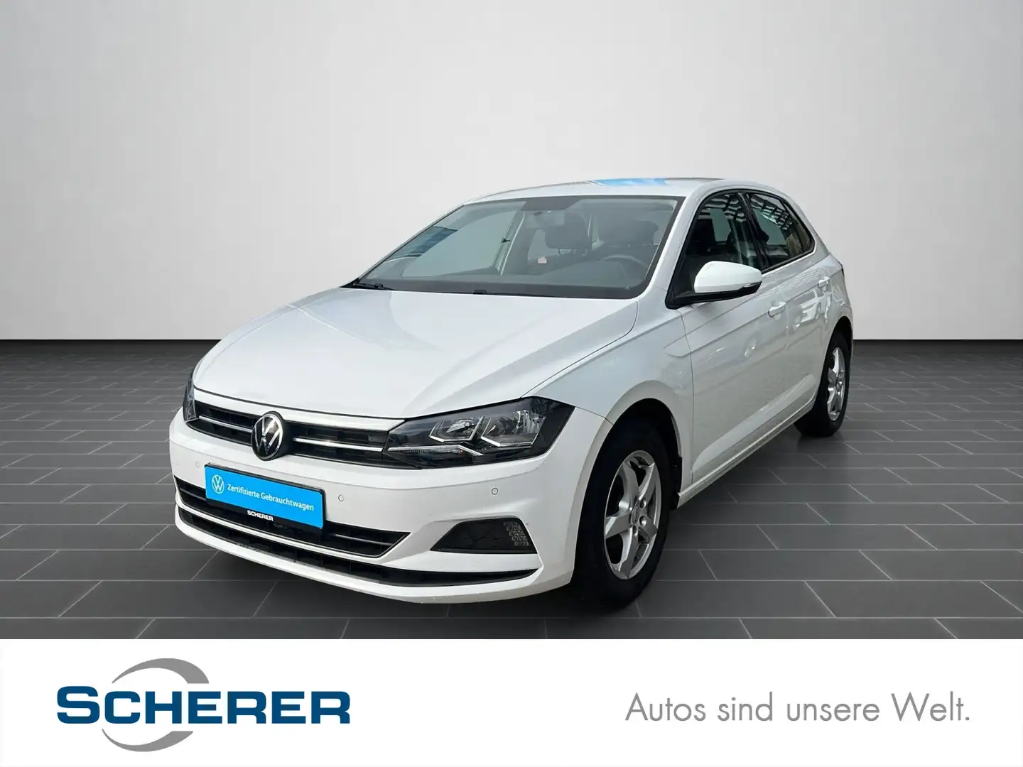 Volkswagen Polo Comfortline 1.0 TSI CARPLAY SHZ ALU PDC Weiß - 1