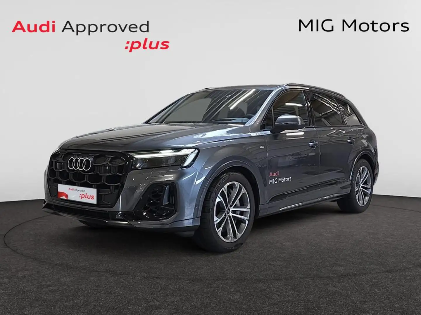Audi Q7 S line 55 TFSI e quattro Gris - 1