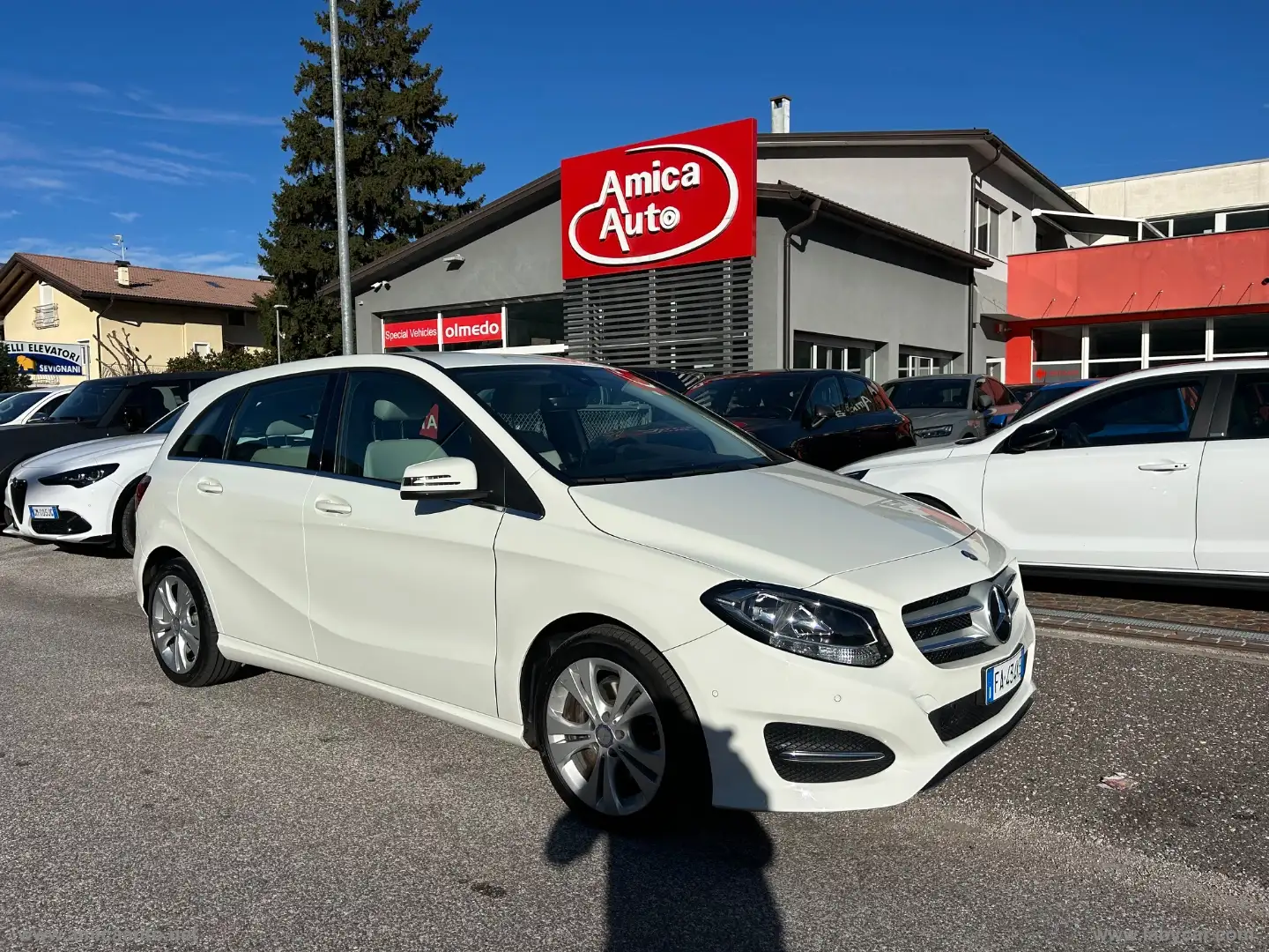 Mercedes-Benz B 220 B 220 Automatic 4Matic Sport 4X4 Bianco - 2