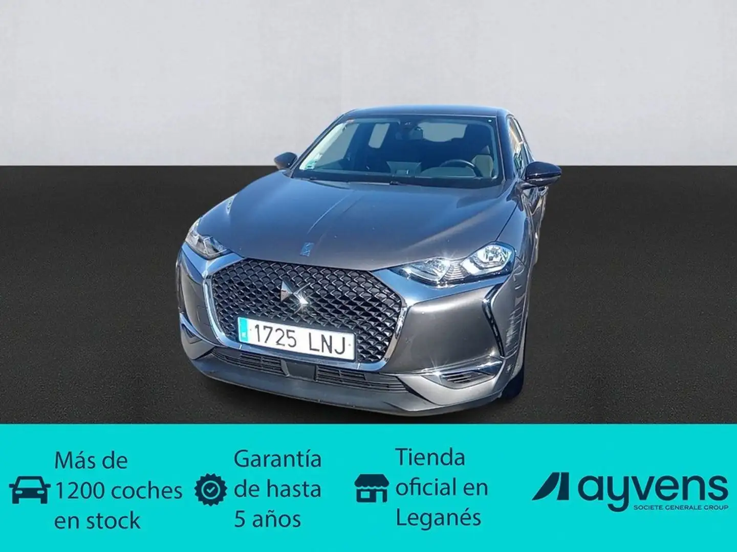 DS Automobiles DS 3 Crossback BlueHDi So Chic 110 Gris - 1