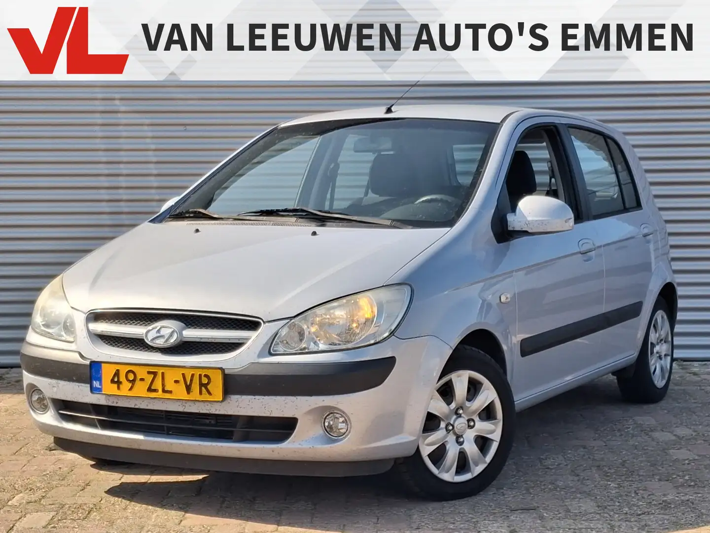 Hyundai Getz 1.4i Active Joy | Nieuw Binnen! | Airco | Radio CD Grijs - 1