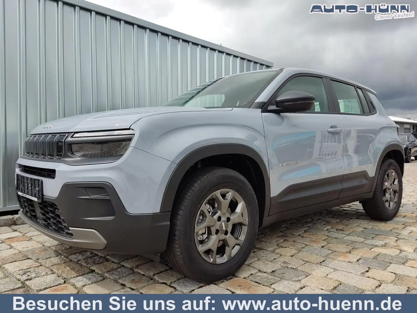 Jeep Avenger Longitude 1.2 e-Hybrid 110 PS DCT AndroidAuto/A... Gris - 1