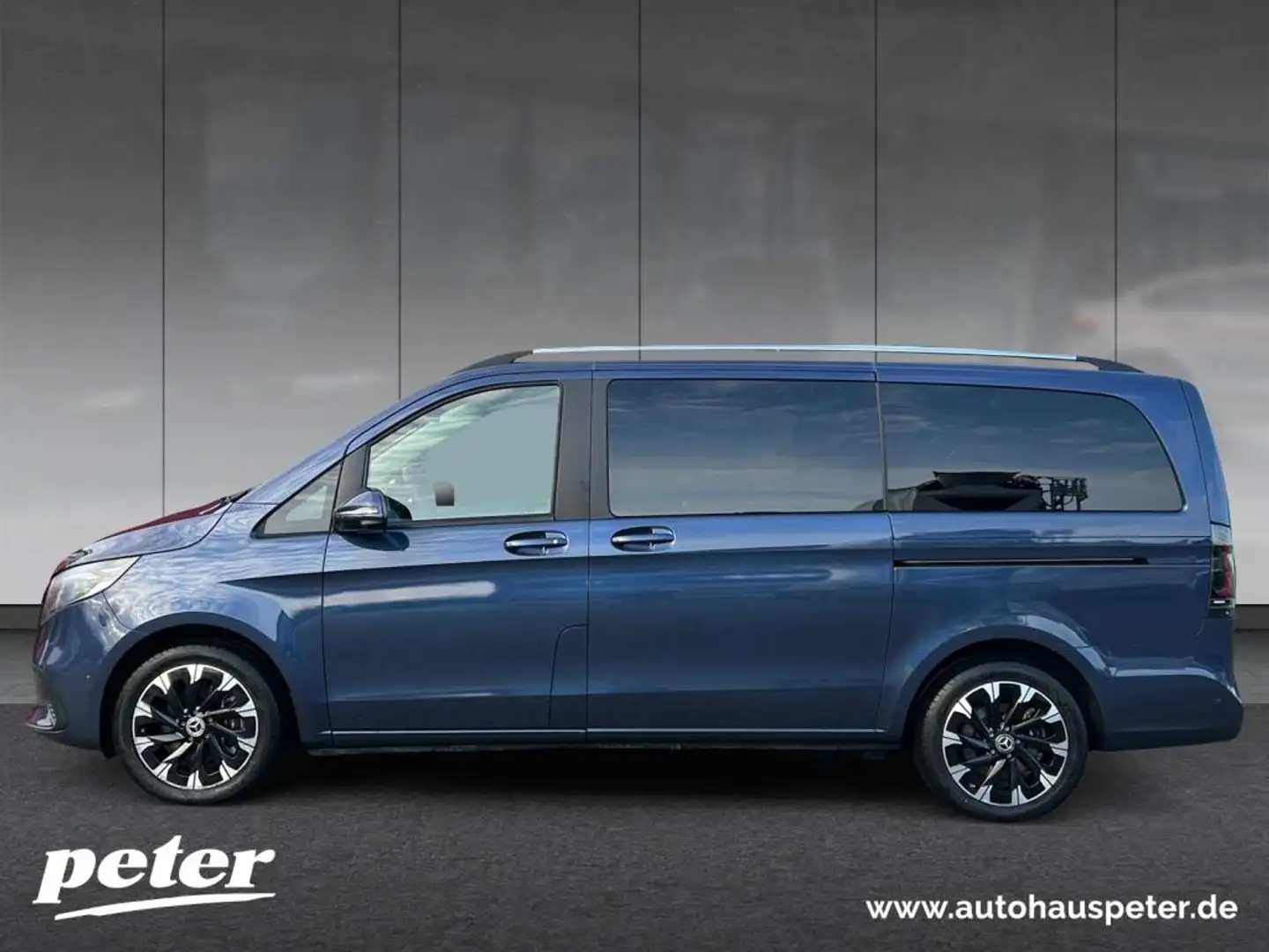 Mercedes-Benz V 220 d STYLE Lang LED+DISTR+AHK+CAM+NAVI Blau - 2