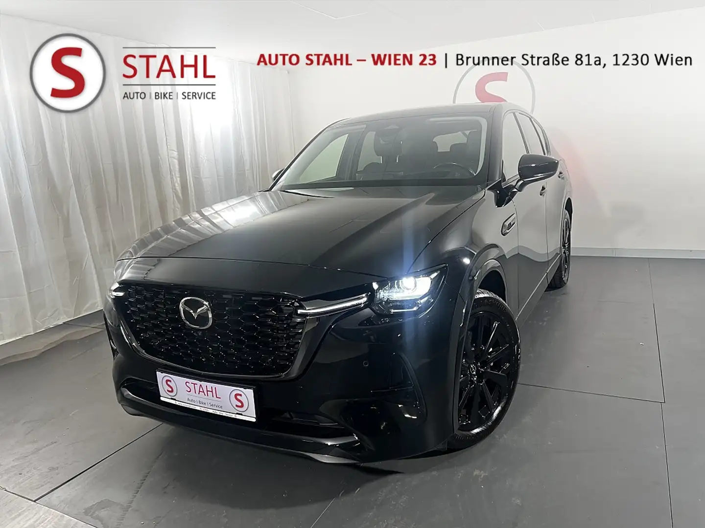 Mazda CX-60 2.5L e-SKYACTIV PHEV AWD HOMURA CON/COM Aut. Schwarz - 1