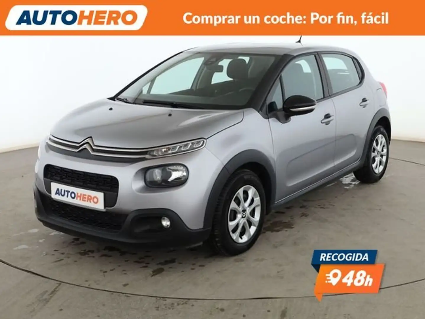 Citroën C3 1.6BlueHDi S&S Feel 75 Gris - 1