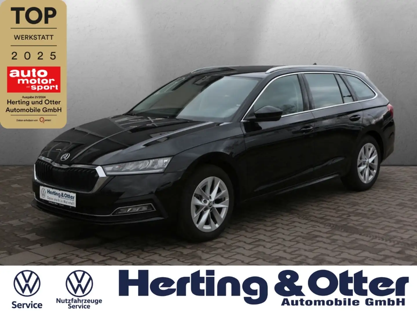 Skoda Octavia Style 1,5 e-TEC LED APP Kamera Klimaautom Navi SHZ Noir - 1