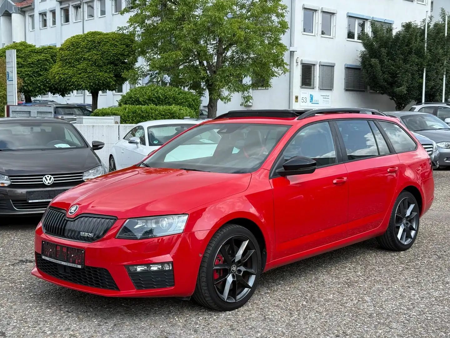 Skoda Octavia Combi RS-Pano-Canton-ACC-Lane Ass. Rouge - 1