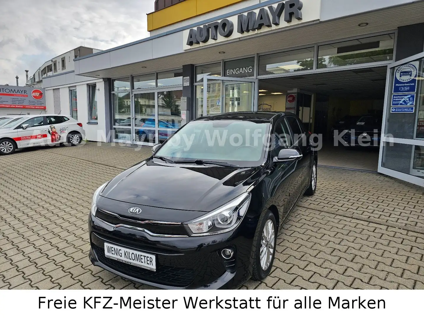 Kia Rio 1.4 Dream Team, Sitzheizung, Alu, Scheckheft Schwarz - 1
