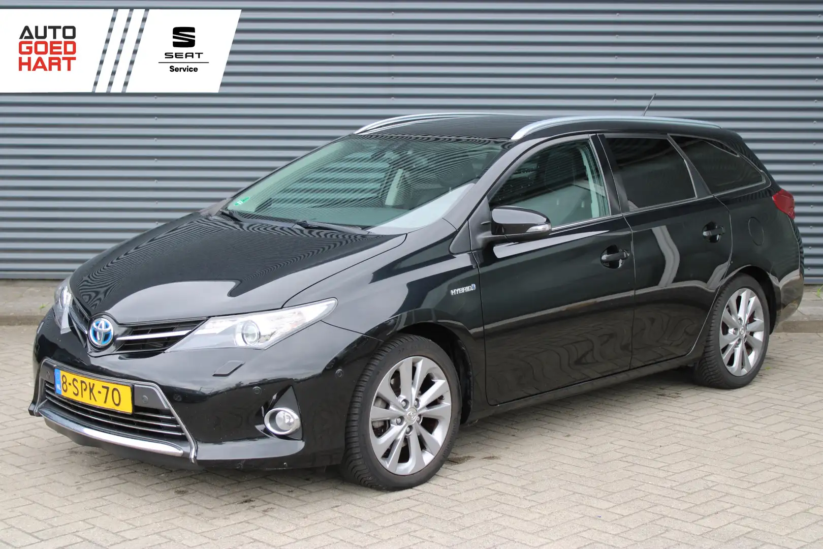 Toyota Auris Touring Sports 1.8 Hybrid Lease Pro Panoramadak Zwart - 1