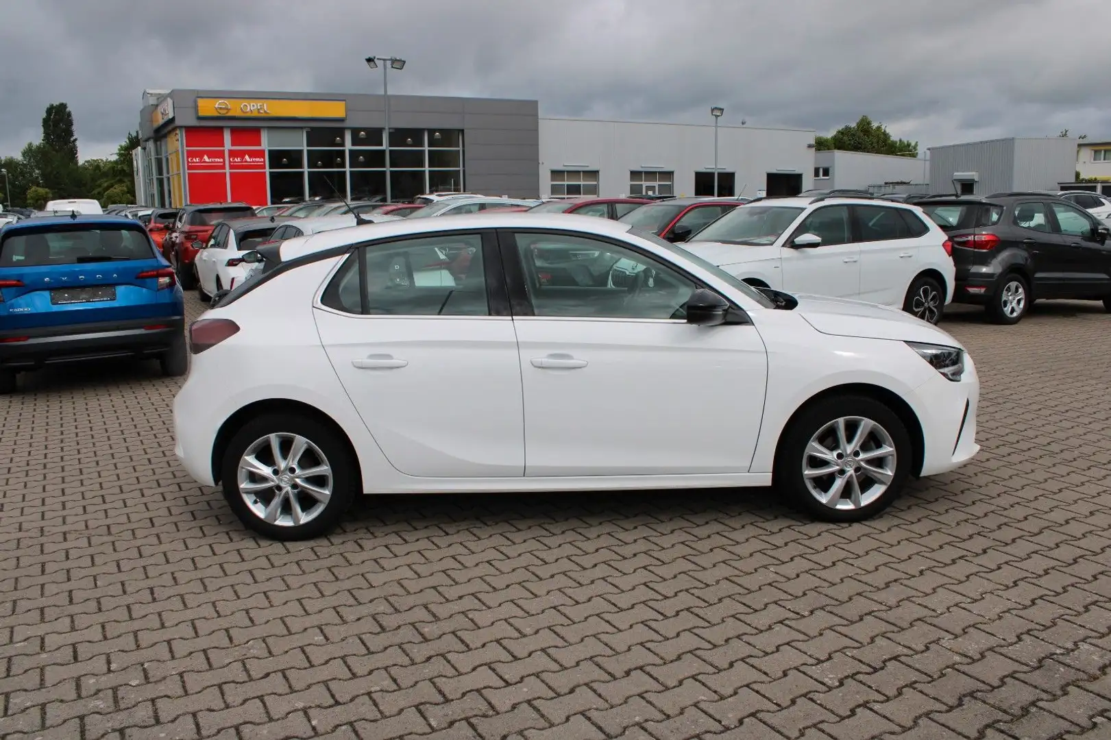 Opel Corsa F 1.2 Elegance*1.Hand*Klima*Tempomat* Wit - 2