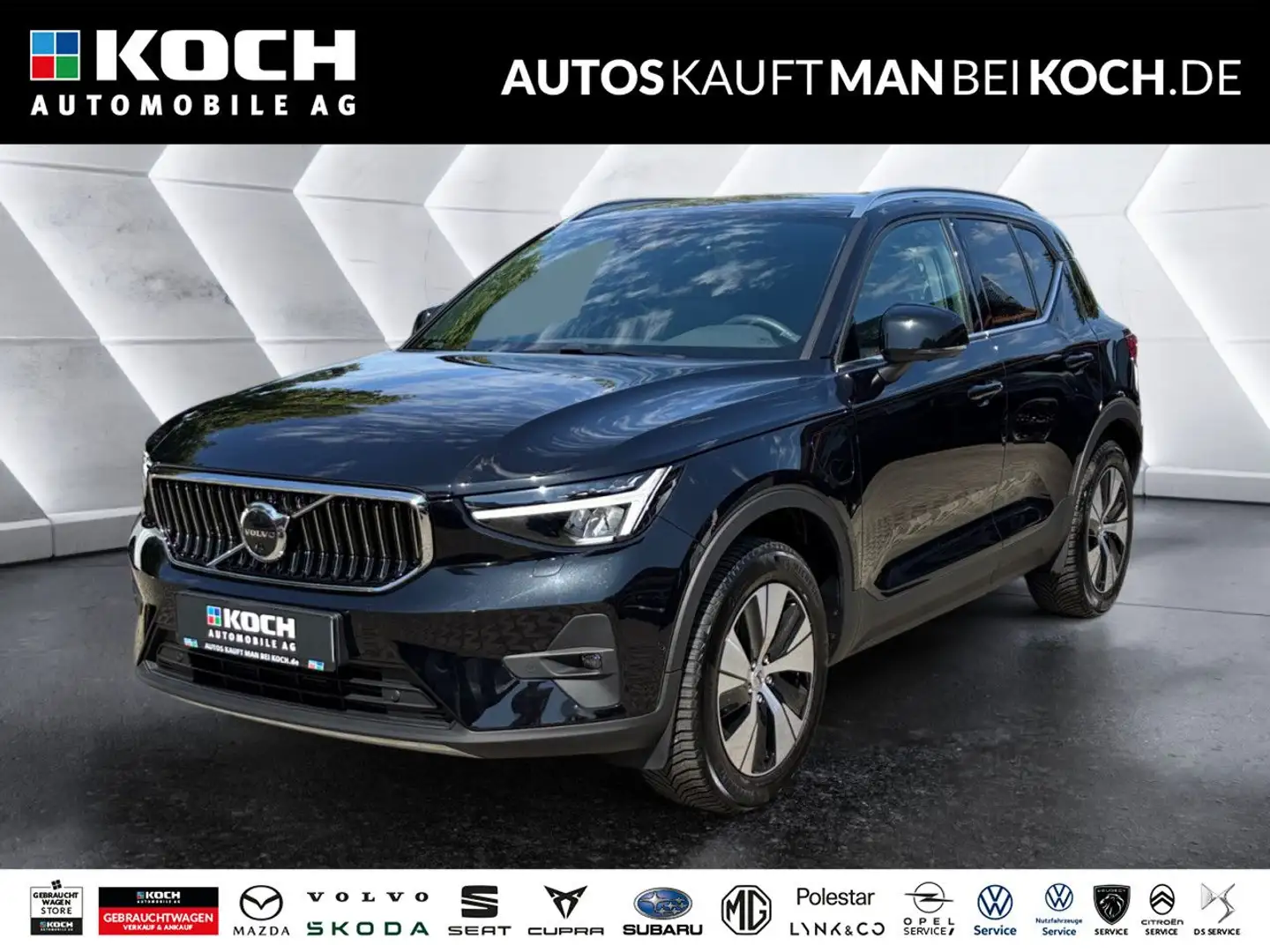 Volvo XC40 T4 Recharge Plus Bright AHK FSHz 360 H&K! LED Schwarz - 1