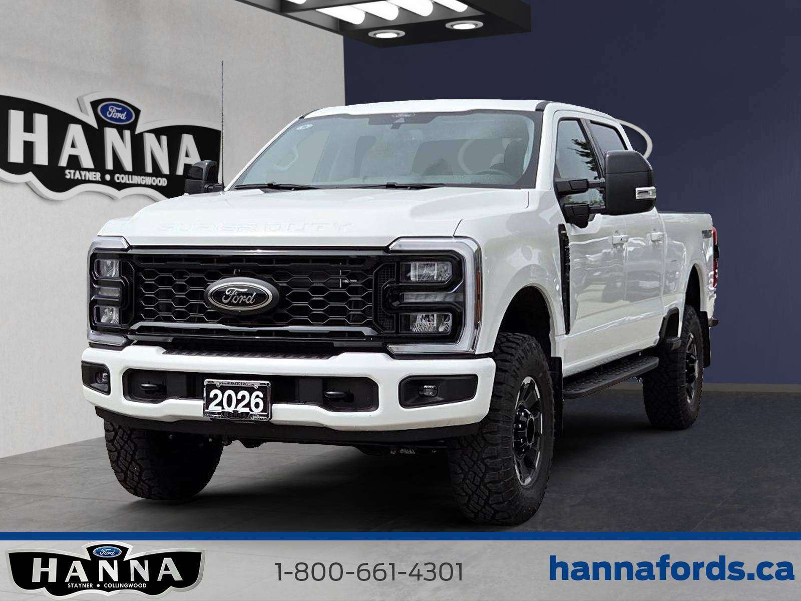 White 2026 Ford F-250 Super Duty Pickup Truck Four-Wheel Drive Automatic