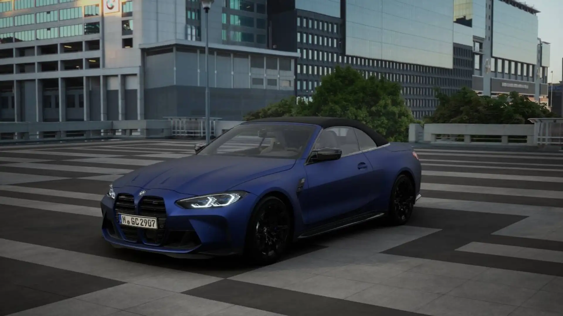 BMW M4 Competition M xDrive Cabrio DriversPack. Carbon Blau - 1