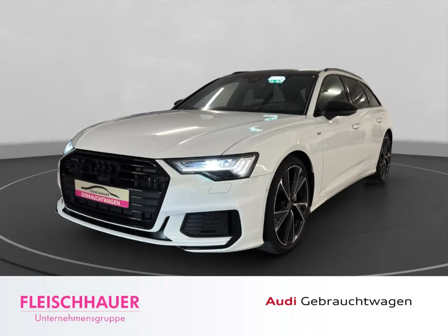 Audi A6 Avant 45 TDI qu. sport S-Line+Matrix+Pano+21''+B&O Weiß - 1