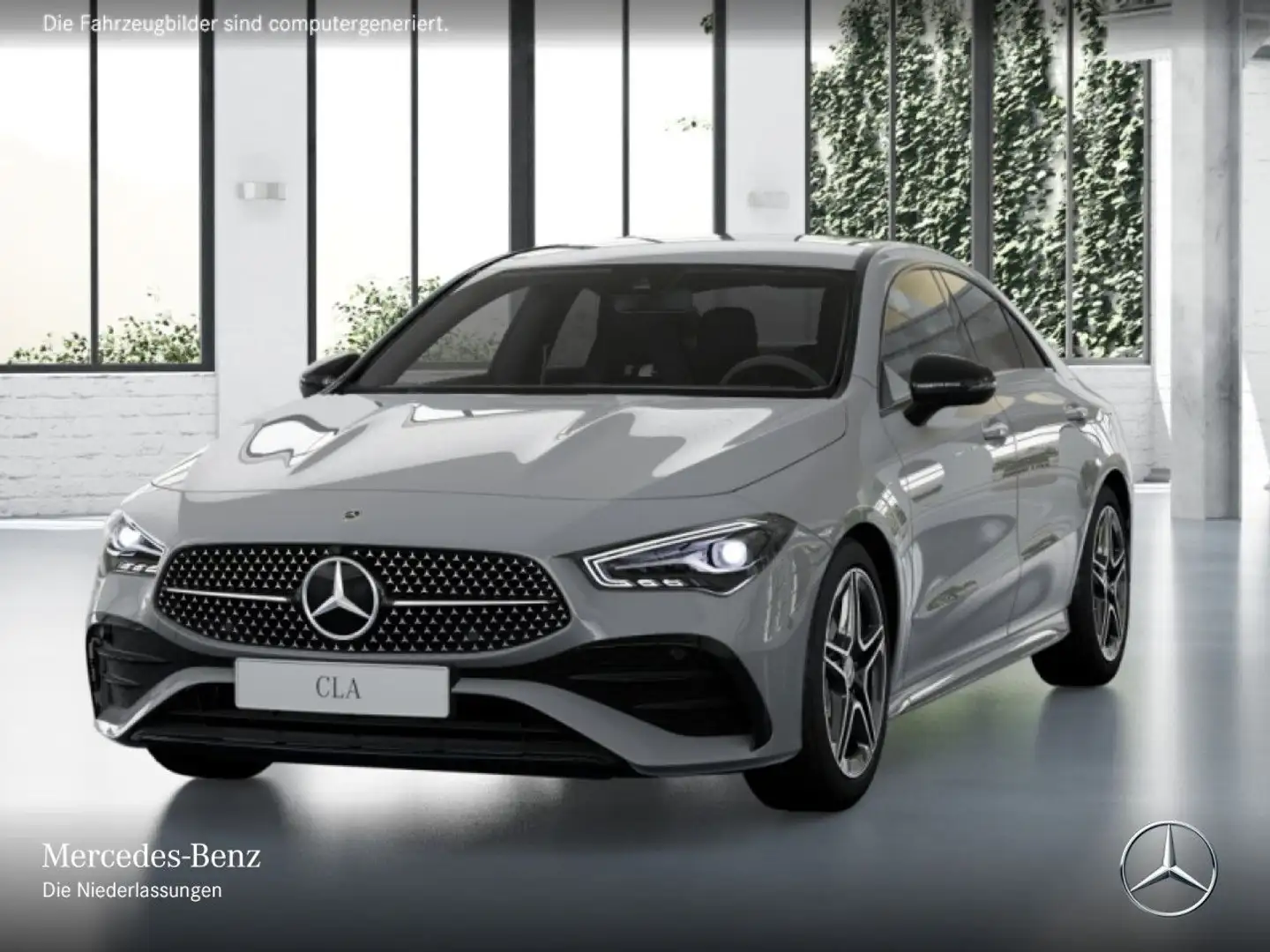 Mercedes-Benz CLA 180 AMG+NIGHT+360°+LED+TOTW+KEYLESS+7G Grau - 2