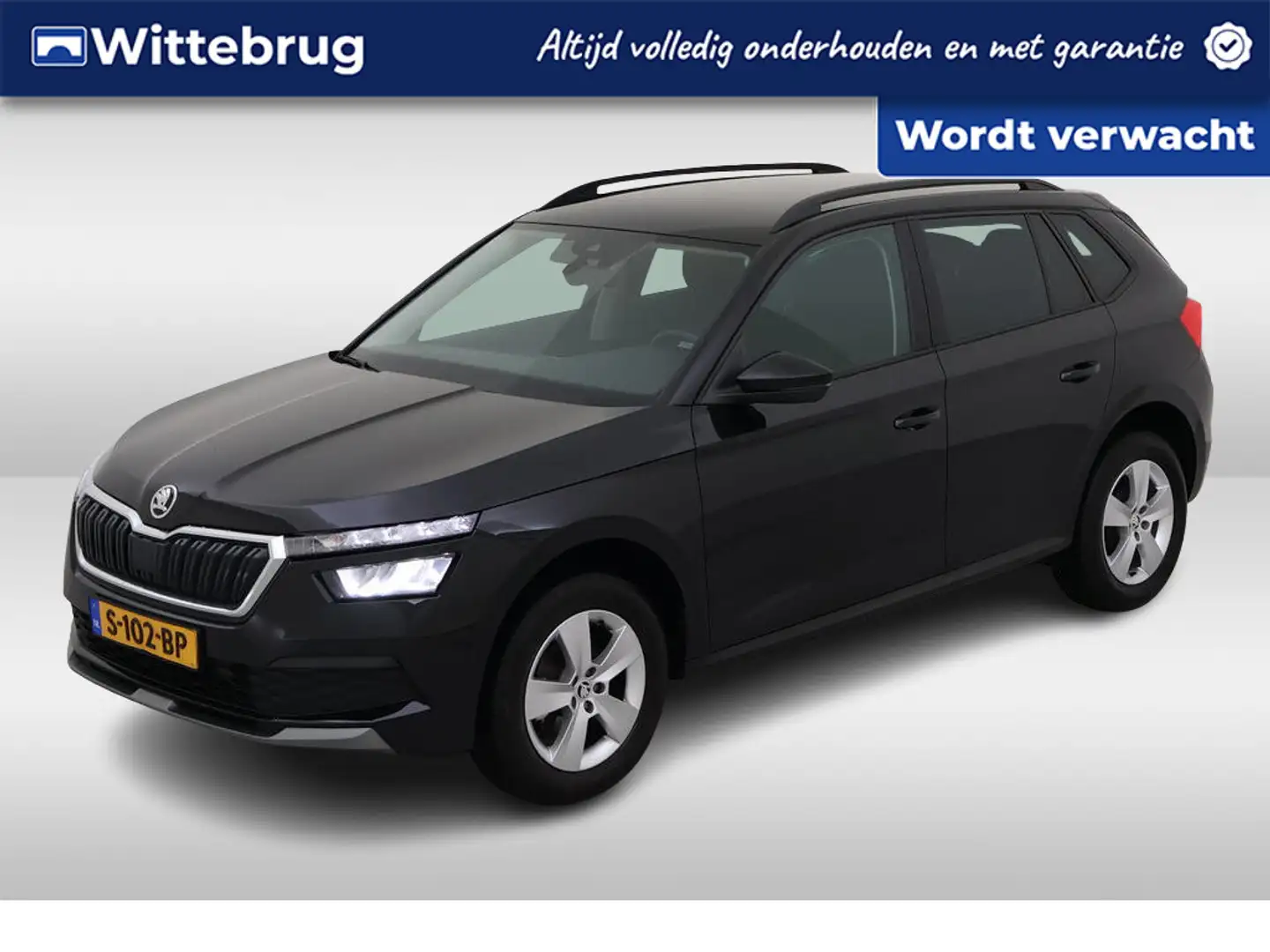 Skoda Kamiq 1.0 TSI Ambition Sunset Parkeersensoren / App-conn Zwart - 1
