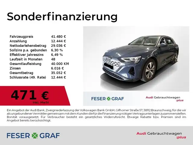 Audi Q8 50 Adv Navi,LED,Leder,Sportsitze