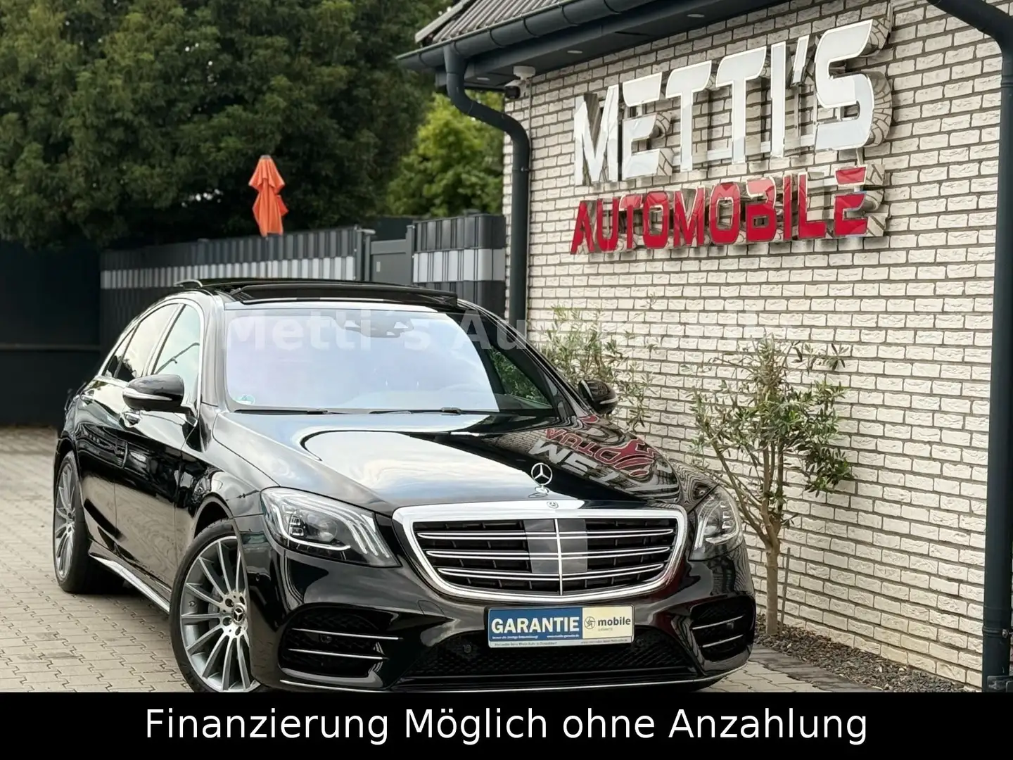 Mercedes-Benz S 400 d 4Matic*AMG*Burmester*Chauffeur*Pano*Voll Schwarz - 2